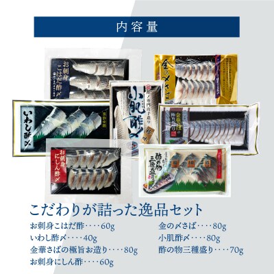 【酢〆専門老舗丸二商店】こだわりが詰った逸品セット7種　H021-104