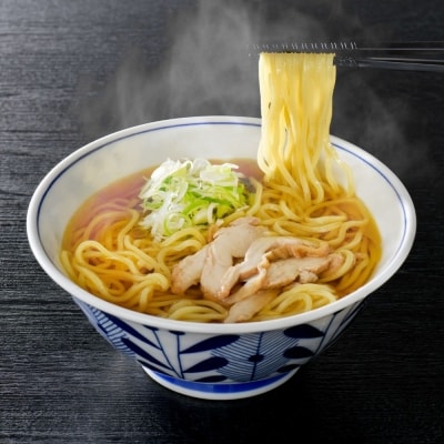 まる梅【謹製】 かほく谷地の温かい肉中華 (鶏 ラーメン)　ラーメン(約150g)×5人前セット!