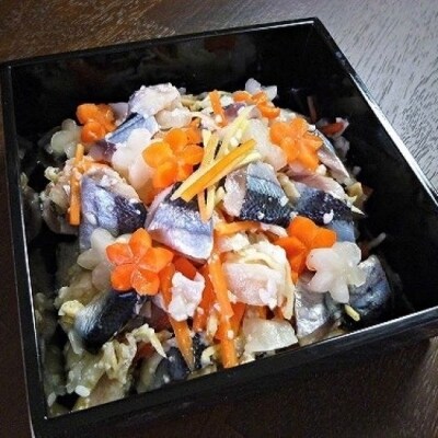 【北海道根室産】さんま飯寿司 A-15001
