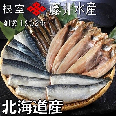 【北海道根室産】干物詰合せ A-42104