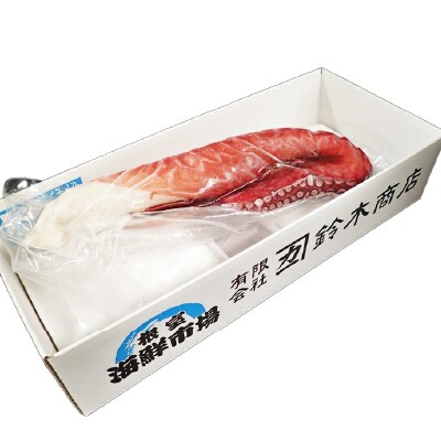 【北海道根室産】根室海鮮市場＜直送＞刺身用たこ足1本(1kg以上) A-28215