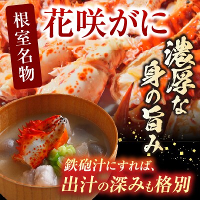 【北海道根室産】花咲かに2尾・冷凍さんま5尾セット A-36004