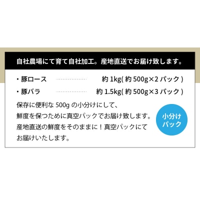 天草プレミアムポーク しゃぶしゃぶスライス(ロース バラ )約2.5kg_S058-022A