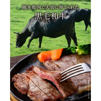 黒毛和牛 サーロインステーキ 約160g×3枚_S003-011
