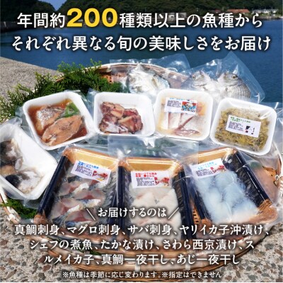 食べ比べ10種類!天然鮮魚の刺身&おつまみセット_S059-023
