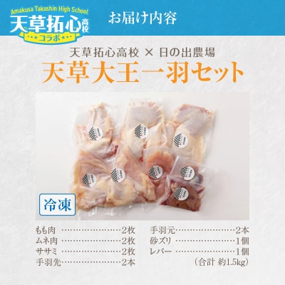 天草大王一羽セット_S168-010