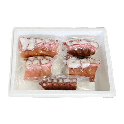 【北海道根室産】たこ足3～6P(計800g～1.4kg前後) A-76036