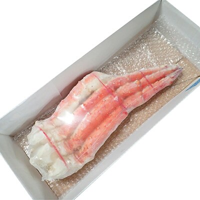 根室海鮮市場＜直送＞ボイルたらばがに脚約1kg×1肩 F-28031