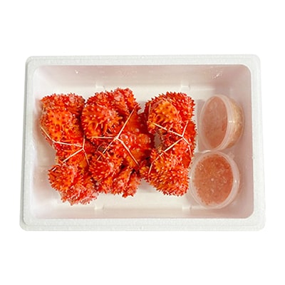 花咲かに300g前後～450g前後×3尾・いくら醤油漬け100g×2P C-70023