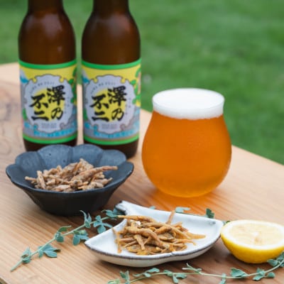 『江口屋醸造所』のクラフトビールおすすめ2種各3本&わかさぎかりんとう2種