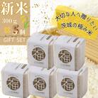 かすみがうら市産　『ふくまる厳選米』　　　　300g×5個