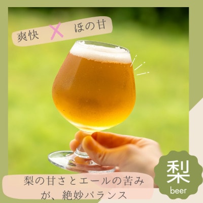 季節限定 醸造霞ヶ浦梨エール計990ml