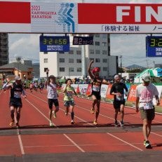 かすみがうらマラソン兼国際ブラインドマラソン2024出走権(フルマラソン)1名様分&Tシャツ1枚