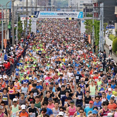かすみがうらマラソン兼国際ブラインドマラソン2026出走権(フルマラソン)1名様分+Tシャツ