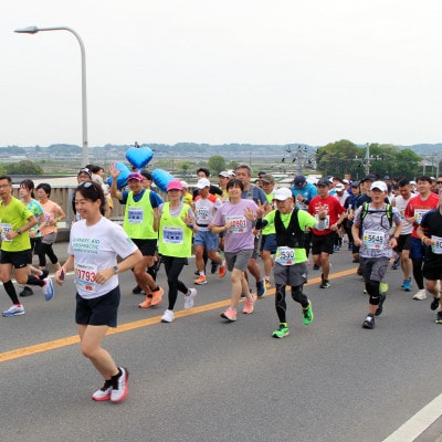 かすみがうらマラソン兼国際ブラインドマラソン2026出走権(フルマラソン)1名様分+Tシャツ