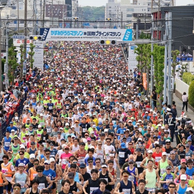 かすみがうらマラソン兼国際ブラインドマラソン2026出走権(フルマラソン)1名様分+特産品セット