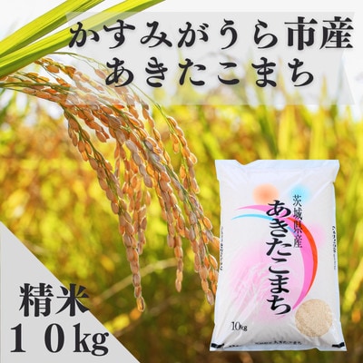 令和7年産かすみがうら市産あきたこまち  精米  10kg