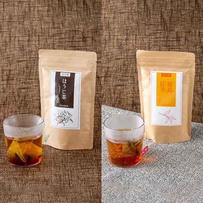 【茨城県共通返礼品:八千代町】猿島茶とシリカの自然な恵み4種セット