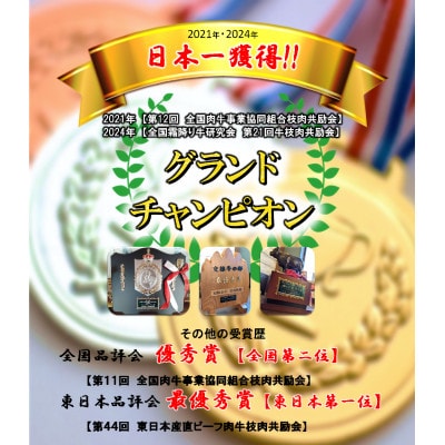 ご当地牛 霞浦牛(かほぎゅう) ステーキ食べ比べ4枚セット(200g×2枚/100g×2枚)