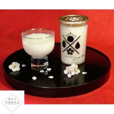 酒蔵特製　食べるあまざけ　180ml×12本セット【桜川市共通返礼品】