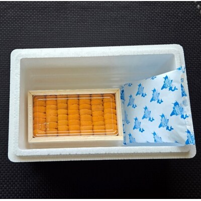 エゾバフンウニ並べ詰め約80～100g×2折[11月上旬以降発送] C-71027