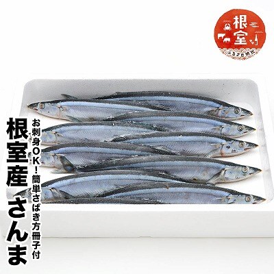 【北海道根室産】【生食可】さんま10尾前後入(計1.5kg) G-58001