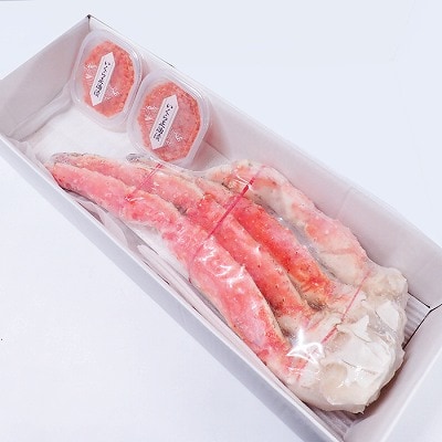 ボイルたらばがに脚約1.8～2kg×1肩、いくら醤油漬け(鮭卵)70g×2P D-11059