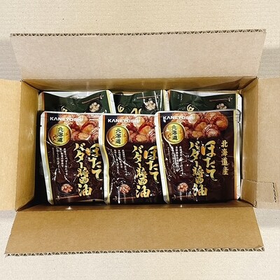 ほたてのバター醤油3P、ほたてのバジル3P G-09036