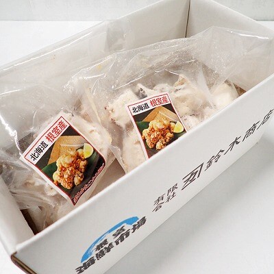 【北海道根室産】根室海鮮市場＜直送＞タコ唐揚げ150g×2P G-28031