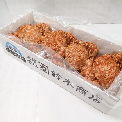 ボイル毛がに600～750g×4尾(若上蟹) D-11063