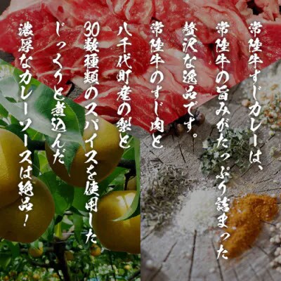 【茨城県共通返礼品】常陸牛すじカレー 200g ×6 常陸牛 カレー 牛肉 時短 [AU104ya]