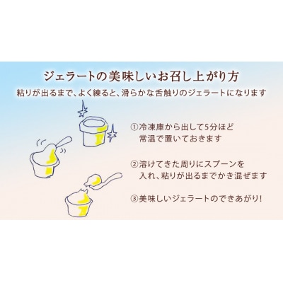 大地の恵み! 特製 ジェラート ( 焼き芋 栗 各1個 ) 計 2000ml [AU107ya]