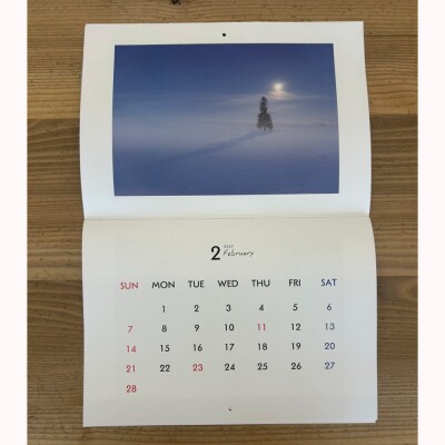 写真家 坪井 智洋 美瑛の風景 2027年壁掛けカレンダー