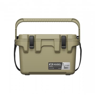 ☆リニューアル☆クーラーボックス 20L TC-20R カーキ HUGEL アイリスオーヤマ 