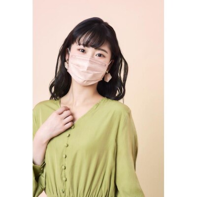 DAILY　FIT　MASK ふつうサイズ 30枚入×3箱 PN-DC30MPB ピンクベージュ