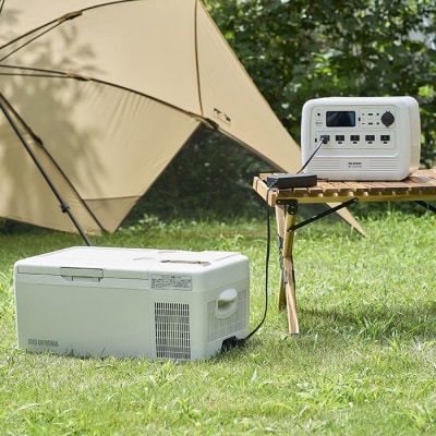充電式ポータブル冷蔵冷凍庫15L  IPD-B2A-W ホワイト
