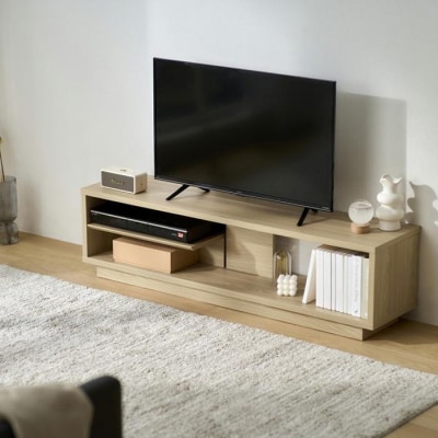 オープンテレビ台　スタンダードタイプ　OTS-120SR　ナチュラル