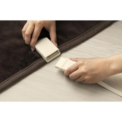 電気毛布 掛け敷き　EHB-FR1813B-DT　ダークブラウン