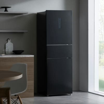 冷蔵庫 ノンフロン冷凍冷蔵庫 235L IRSN-HF24A-B ブラック