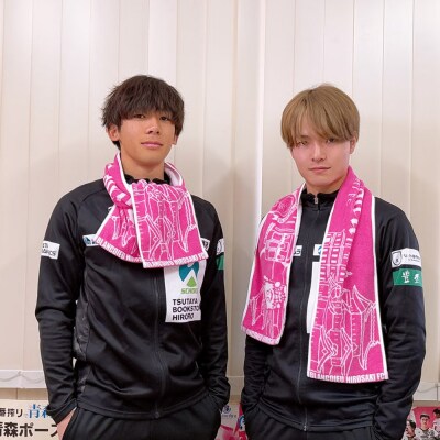 ブランデュー弘前FC オリジナル ホームタウン街並み マフラータオル|24_bdh-020101