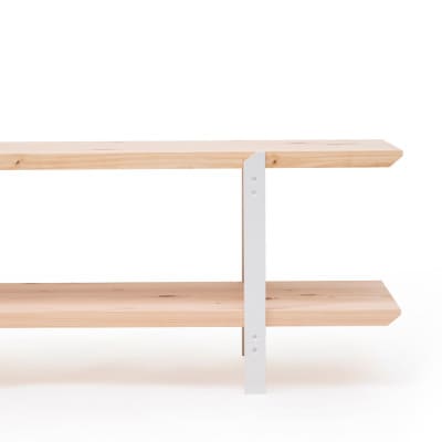 kinari TV bord(キナリ TVボード) White【幅150cm×奥行31cm】