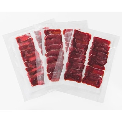 森のジビエ 鹿肉しゃぶしゃぶ用 約600g(200g×3)　A57