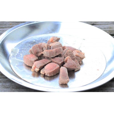 森のジビエ 鹿肉 ペット用　カット&ミンチ 1kgセット