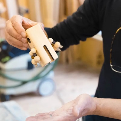 「ミヤマダコ」　森のつかいシリーズ・タコ　おもちゃの楽器