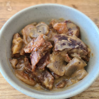 伊賀牛どて煮Aセット「醤油味3パック、味噌味2パック」