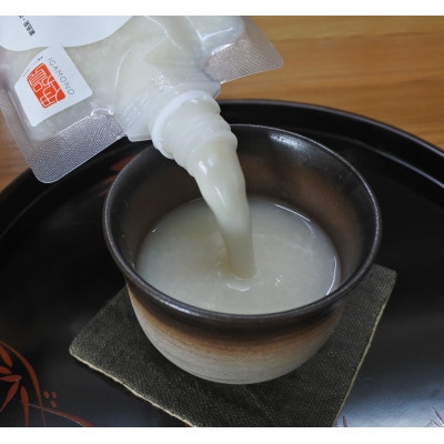 伊賀の甘ざけ詰合せ　 食べる甘酒「濃いままタイプ 」3本/このまま飲む「ストレートタイプ 」3本