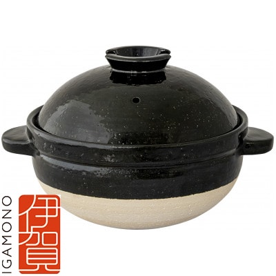 長谷園　伊賀焼 炊飯土鍋「かまどさん」3合炊き