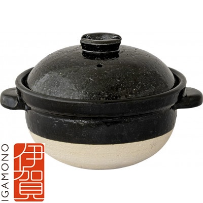 長谷園　伊賀焼 炊飯土鍋「かまどさん」(1合炊き)