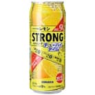 サンガリア　ストロングチューハイタイム　ゼロレモン　490ml×24本