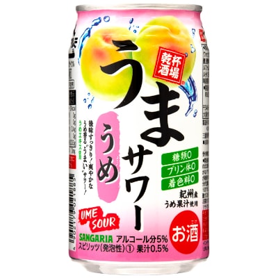 サンガリア うまサワー うめ 350ml 24本 お礼品詳細 ふるさと納税なら さとふる